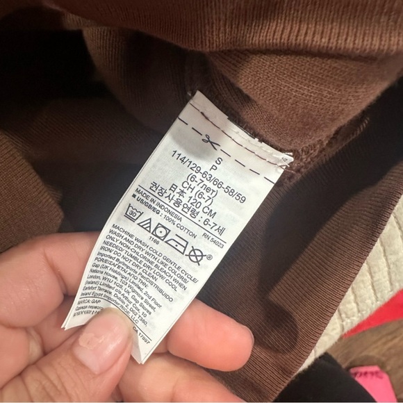 YEEZY GAP Brown Hoodie for kids Size SP Brown Extremly Cotton - Picture 6 of 6